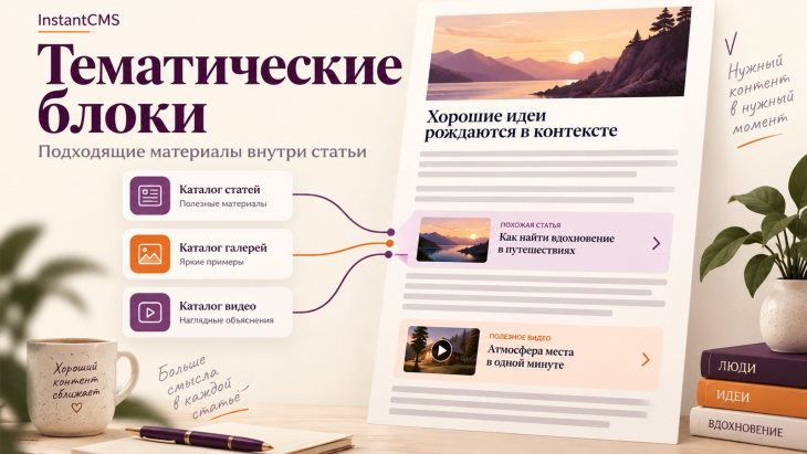 Тематические блоки
