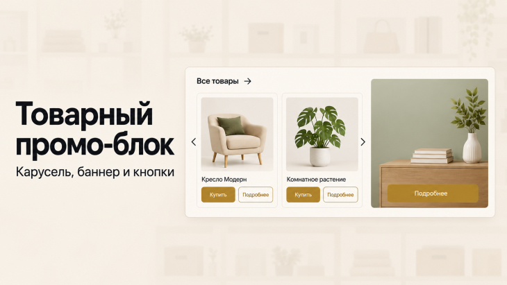 Товарный промо-блок